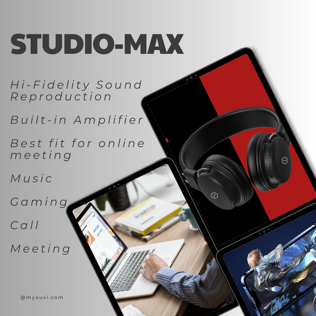 Studio Headphones With Built-In Amplifier: Unleash Power!